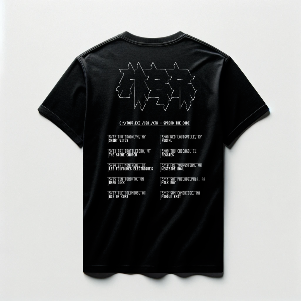 MASTER BOOT RECORD  Fenrir - East Coast Tour  T-Shirt Online - Image 2