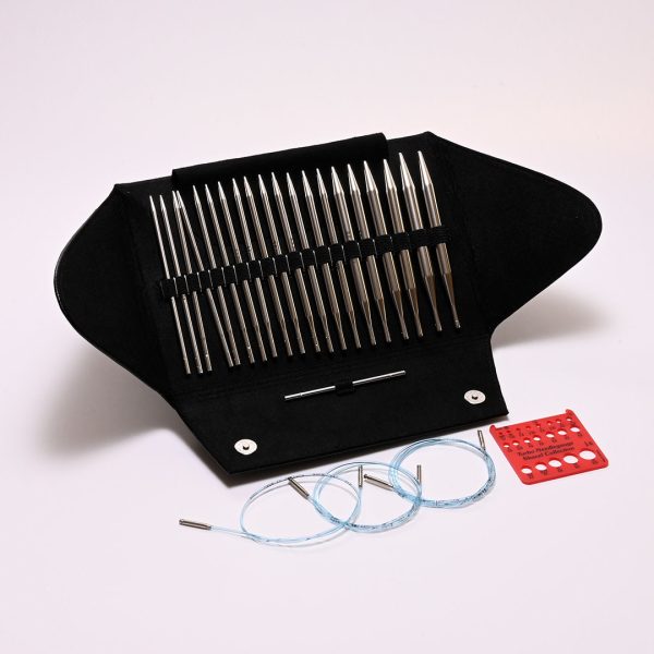 Addi Click Interchangeable Circular Knitting Needle Set &  Addi Click Accessories For Sale